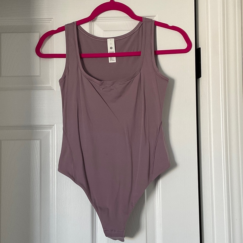 lululemon athletica Mauve Tank Bodysuit